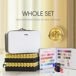 Venalisa VIP Kit 12ml Whole Set 120pcs Gel Polish Full Cover Pigment Varnish Soak Off LED UV Nail Gel Polish Nail Salon Used