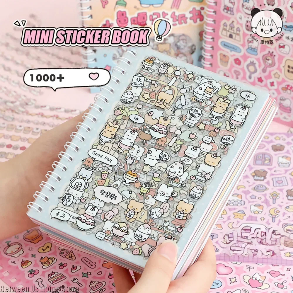 Cute Kpop Decorative Sticker Book Washi Paper Journal DIY Material Decoration Kawaii Stickers Scrapbooking Ins Stationery