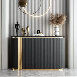 Modern Luxury Kitchen Furniture Dining Room Console Table Cabinet Table Sideboards Storage Cabinet With Doors