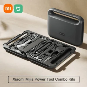 Xiaomi Mijia Power Tool Combo Kits Electric Screwdriver Self-lock Tape Measure Pliers Wrench Home Household DIY Hand Tool Kits