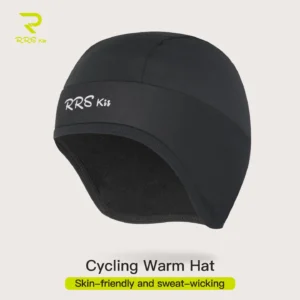 RRSKIT Autumn Winter Cycling Windproof Thermal Fleece-line Hat Winter Outdoor Cycling Running Skiing Motocycle Hat Unisex Caps