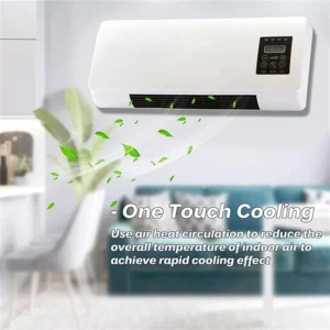 Wall Mounted Portable Airconditioner W/ Remote Control Split Max Airconditioners Mini Split AC/Heating System for Home Office