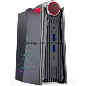 A [Gaming PC] Ryzen Mini PC, AMD Ryzen 7 5875U(up to 4.5Ghz) [WiFi6/BT5.2] [4K UHD/RGB Lights/3 Adjustable Mode PC Gaming]
