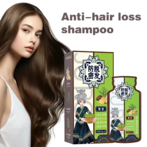 Ginger Shampoo Natural Herbal Hair Loss Prevention Loss Dandruff Itch Relief Nourish Scalp Oil Control Repairs Damaged Hair