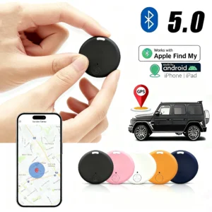 GPS Tracker 5.0 Mini Smart Bluetooth Tracking Devicet Pets Children Vehicle Real Time Locator For IOS Android Anti-Lost Detector