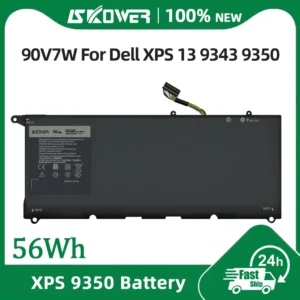 SKOWER 56Wh 90V7W Laptop Battery For Dell xps 13 9343 9350 Replacement JD25G