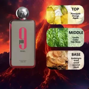 3.4 Oz /100ml 9PM 9AM Original Neutral Persistent Charming Charm Wood Tone Solemn Gorgeous Hair Body Perfume Spray Female Male