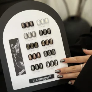 SUUSEEGEL 2025 New 10 Colors Moonlight Cat Eye Nail Gel Set Long-Lasting HEMA-Free TPO-Free UV Gel Kit for Nail Salon Wholesale