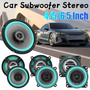 4/5/6 Inch Car Speakers Car 100W/160W Audio Music Stereo Full Range Frequency Car Stereo Speaker Universal Automotive Audio 2025
