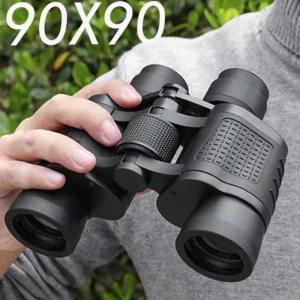 Professional Binoculars HD Portable Eyepieces 90X90 Long Distance Binoculars for Hunting Outdoor Camping Trips Premium Optics