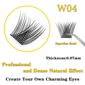 Customer customization Natural False Eyelash Extension Makeup Mink Individual Faux Eyelash