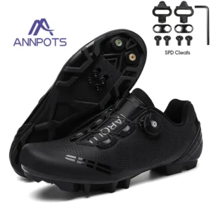 Men Cycling Professional Sneaker Women Mountain Bike Shoes SPD Cleats MTB Cycle Shoes Road Bike Speed Sneaker Dirt Bicycle Boots