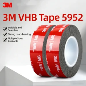 3M VHB5952Strong Double Sided Adhesive Tape High Viscosity Thicken ETC Bracket Car Use Tape Waterproof No Trace High Temperature