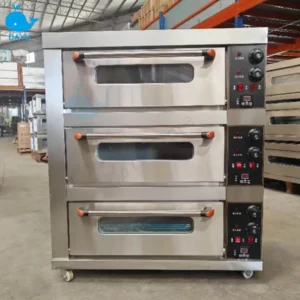 Oven Commercial Electric 3 Layer 3 Plate Bread Cake Large Capacity Food Processor kitchen Equipments Baking Furnace