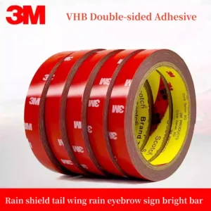 3M VHB Strong Double Sided Adhesive 3M 4229P 5-50mm Waterproof Traceless Foam Adhesive Tape For Car Home Indoor High Temperature