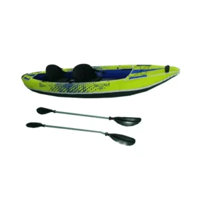 Tricon New Brand In Stock Durable PVC Fabric 2 Person Foldable Inflatable Kayak With Paddle