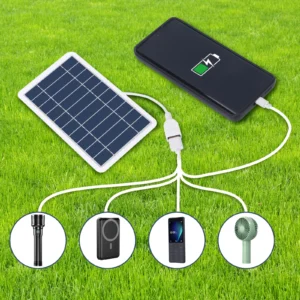Solar Panel 5V 2W Output USB Outdoor Portable Solar System Cell Phone Chargers