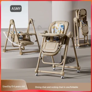 Baby dining chair/multi-functional eating baby chair/household portable baby dining chair/height can be adjusted/Rocking chair