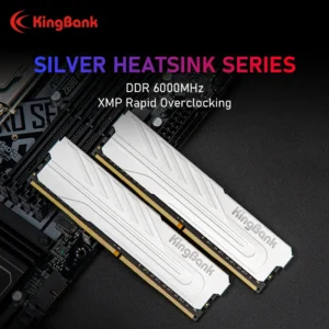 KingBank DDR5 RAM 8Gb 16Gb 6000MHz Select chip XMP 3.0 Memory RAM UDIMM Desktop Internal Memory Dual-channel for PC