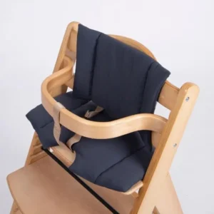 A5YC Cushioned Seats Pad with Breathable & Secure Fastening System Highchair Comfort Pad for Baby Wooden Highchair
