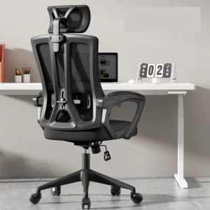 Breathable Mesh Computer Rolling Chair Ergonomic Office Chairs with Lumbar Support Adjustable Backrest Desk Chair Home Furniture