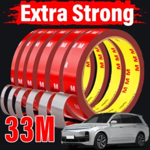 Extra Strong Double Sided Adhesive Tape Waterproof Acrylic Foam Adhesive Tape For Car Home High Temperature Fixing Sticky Tape