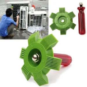 1 Set of Car Refrigeration Tools, Air Conditioner Condenser Cooling Brush, Air Conditioner Fin Comb, Evaporator Heat Exchanger Comb, Suitable for Car Cooling Systems