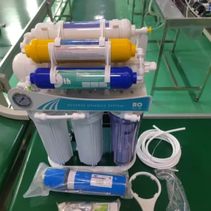 8-Stage 400 GPD With UV and Iron Bracket Reverse Osmosis Water Purifiers