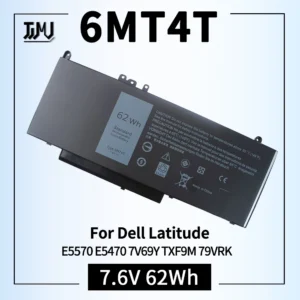 E5470 E5570 6MT4T Battery Compatible for Dell Latitude 14 5470 15 5570 Precision 15 3510 M3510 Series 7V69Y TXF9M 79VRK HK6DV