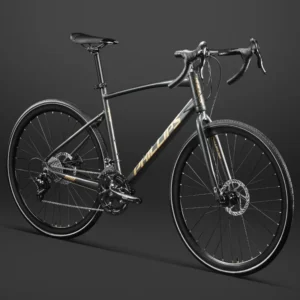 Aluminum Alloy Road Bike, Variable Speed, Racing Bicycle for Student and Adult, Gravel Bike, 18, 24, 27 Speed, 700C