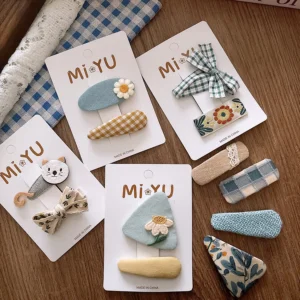 2025 Cute Bow Hairpins Women Children Girls Hair Clips Pins Barrettes Hairgrips Accessories Hairclip Headwear Headdress Ornament