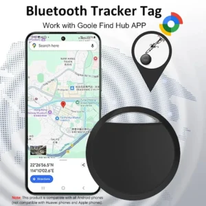 Hot 1/2/4 PCS Smart Tracker Tags for Android IOS Bluetooth Tracker Works with Google Find Hub Device Item Finder for Luggage