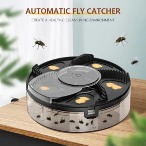 Automatic Pest Catcher USB Rechargeable Pest Catcher Device Household Home Kitchen Flytrap Quiet Removable Indoor Insect Reject