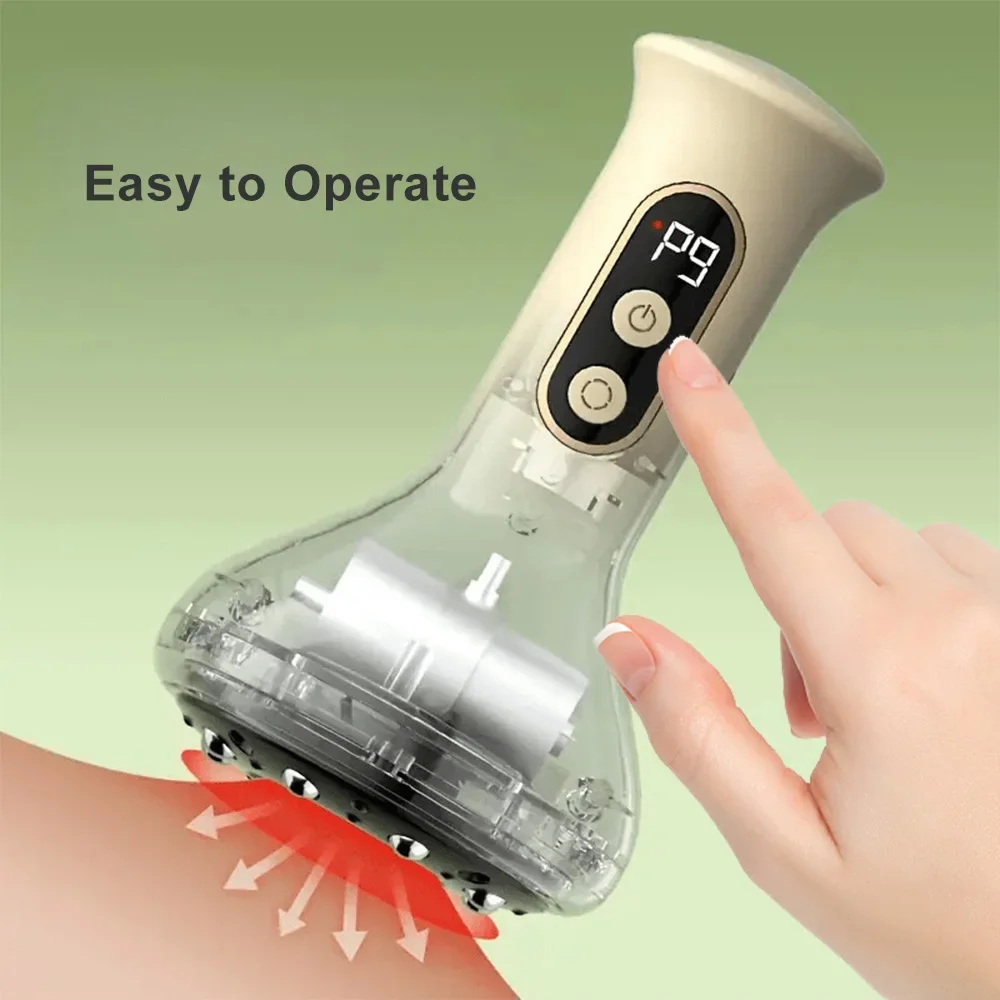 Electric Suction Medical Cupping Therapy Set Beauty Massager Glass Jars Anti Cellulite Cupping Vacuum Slimming Guasha Massage