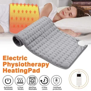 76x40cm/30X60 110V/220V Extra Large Electric Heating Pad for Period Cramps Lower Back Pain Relief Heat Therapy Winter Warmer
