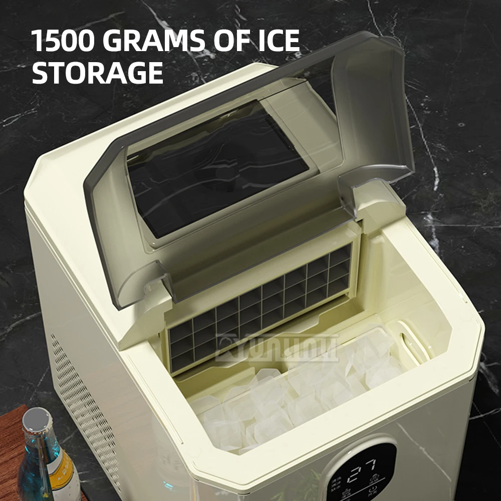 Self-Cleaning Ice Machine Desktop Kostkarka Do Robienia Lodu