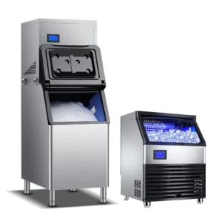 Commercial High Quality Ice Maker Machine Industrial Bullet Ice Maker Business Half Moon Shape Ice Machine for bar