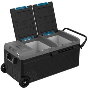 80L New Mini Refrigerator Car Dc 12v Fridge Compressor Camping Cooler Fridge Car Refrigerator Mini Freezer for Car