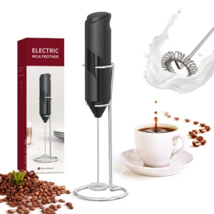 Electric Milk Frother Electric Milk Frother Coffee Mini Foamer Maker Egg Beater Black Kitchen Small Power