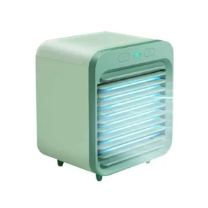 Portable Air Conditioner Fan USB Desktop Fan Rechargeable Mini Air Humidifier Cooler Table Cooling Mist Fan for Office Home