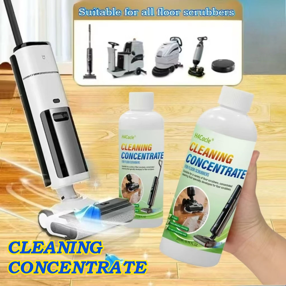 Multi-Surface Floor Cleaner Concentrate for Robot Vacuums Floor Cleaning Solution for Floor Scrubbers, Sweeping & Washing Robots