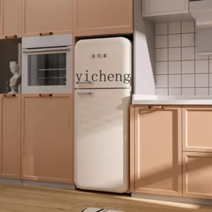 retro refrigerator high value electric refrigeration freezing American household color freezer refrigerator