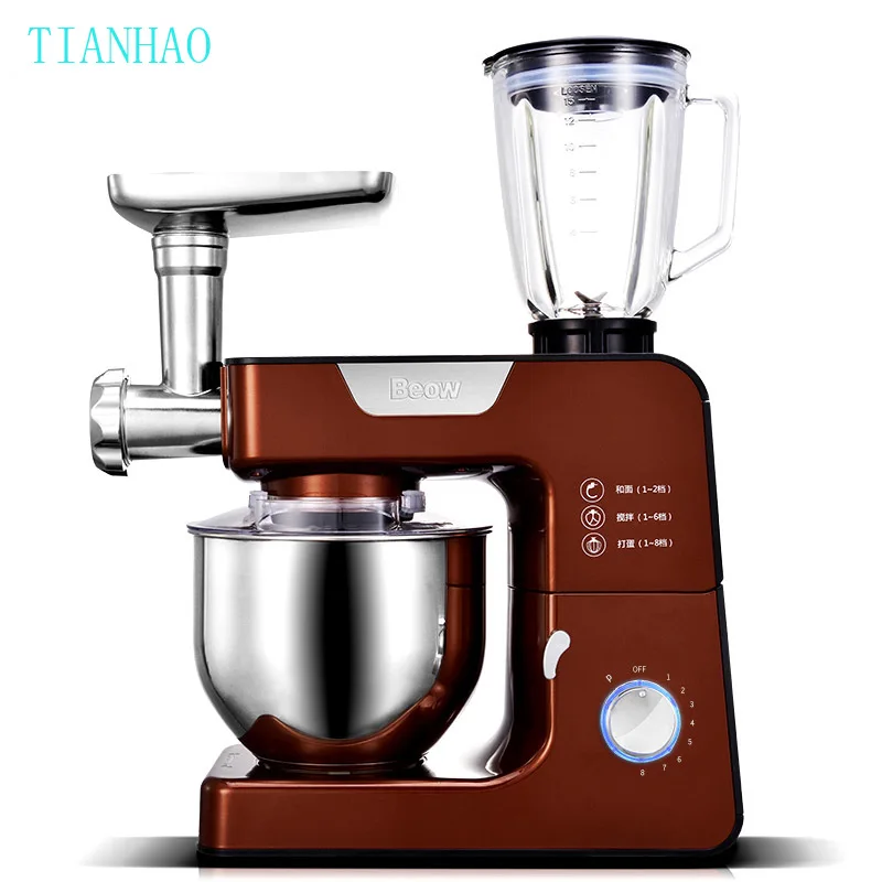 Multi-functional Stand Mixer Blender Food processor Electric Mixer Household Kitchen Food Mixing Machine Meat Grinder