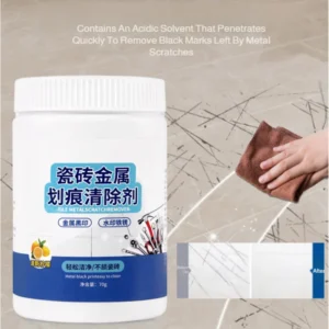 Tile Metal Scratch Cleaner Tile Metal Scratches Remover Repair Cream not Damaged Ceramic Cleaner Restore Shine Ceramic Floor