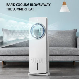 Electric Air Conditioning Fan Household Air Cooler Leafless RefrigeratorMobile Water-cooled Air Conditioner Climatiseur