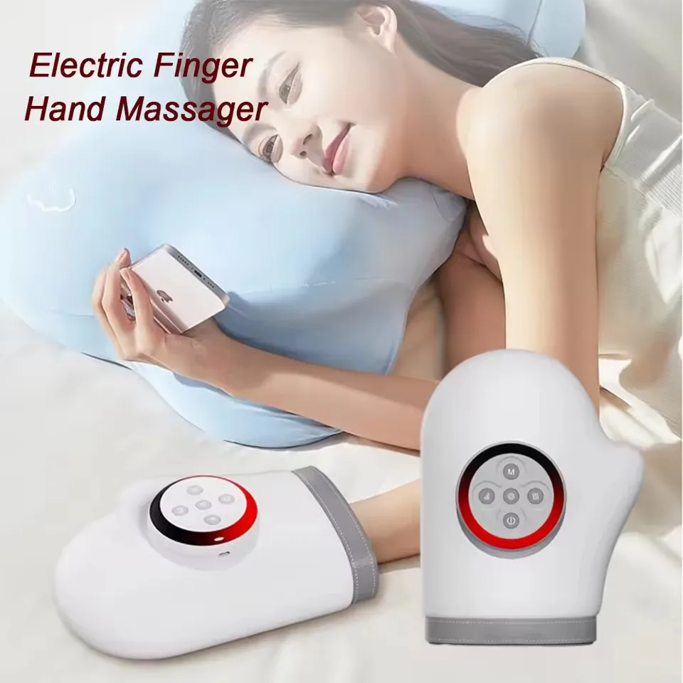Electric Kneading Hand Massager 3 Mode Carpal Tunnel Wrist Finger Massagers Airbag For Finger Palm Fatigue Relieve