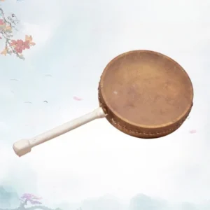 Cowhide Reba Drum Children Beginners Reba Drum Adults Spiritual Relaxation Hand Drums Portable Percussion Musical Instruments