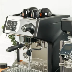 Gemilai G3200F Commercial Espresso Machine Dual Boiler 2950W PID Temperature Control 4-Hole Steam for Cafe Restaurant Bar