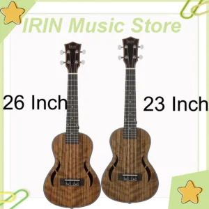 23/26 Inch Ukulele Walnut Musical Instrument for Concert Party 4 Strings Hawaiian Guitar Set Plucked String Instruments
